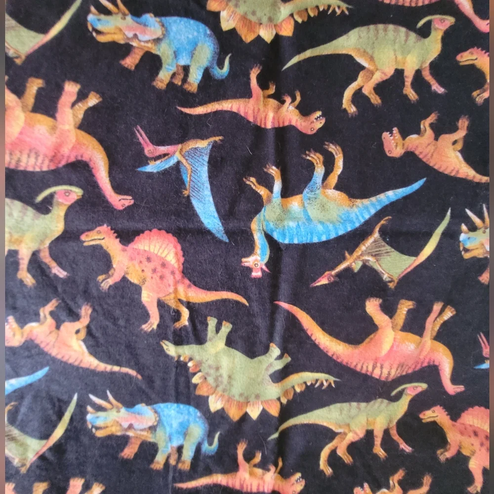 Dinosaur Winter Pillowcases set 2 pcs.Pre-loved